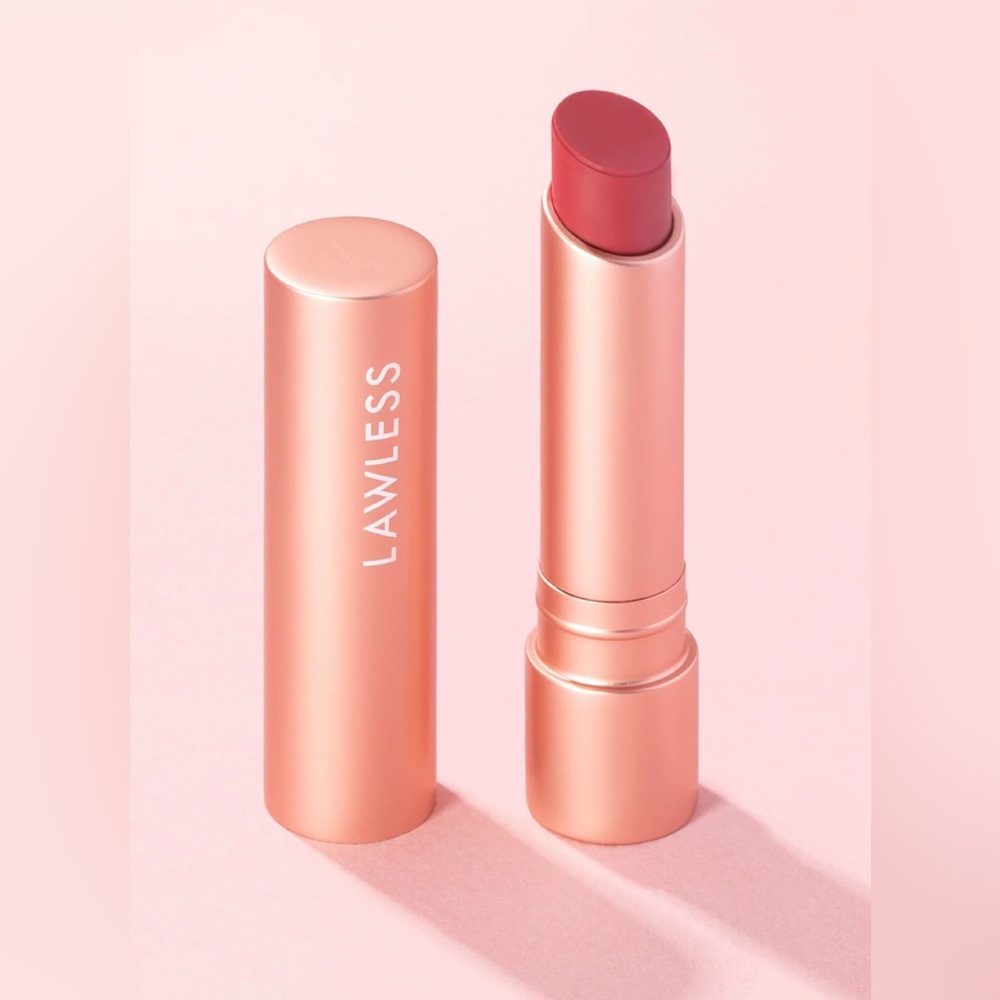 NWT LAWLESS Forget the Filler Lip-Plumping Tinted Balm Stick | Lover